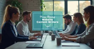 Hiring Website Content Writers
